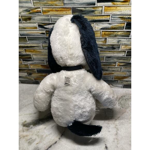 Vintage 1968 Peanuts Snoopy Plush With Collar Rare Stuffed Animal Toy - Picture 6 of 11